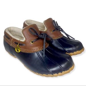 SPORTO Steel Shank Faux Fur Duck Ankle Boot Shoes